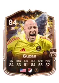Brad Guzan Cornerstones 84 Overall Rating