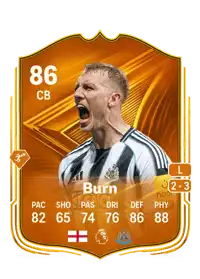 Dan Burn Star Performer 86 Overall Rating