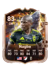 Darlington Nagbe Cornerstones 83 Overall Rating