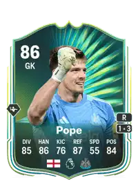Nick Pope Moments 86 Overall Rating