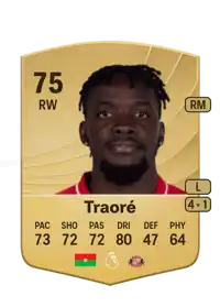 Bertrand Traoré Common 75 Overall Rating