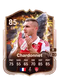 Brendan Chardonnet Cornerstones 85 Overall Rating