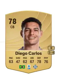 Diego Carlos Common 78 Overall Rating