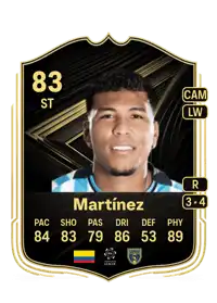 Roger Martínez Team of the Week 83 Overall Rating