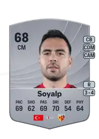 Furkan Soyalp Common 68 Overall Rating