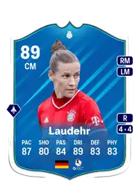 Simone Laudehr UWCL Primetime Hero 89 Overall Rating