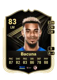 Juninho Bacuna Team of the Week 83 Overall Rating