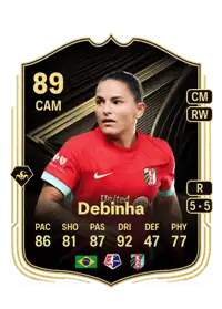 Debinha Team of the Week 89 Overall Rating