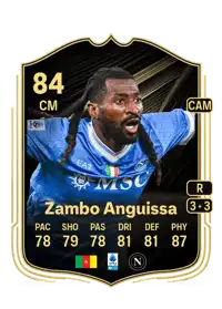 André-Franck Zambo Anguissa Team of the Week 84 Overall Rating
