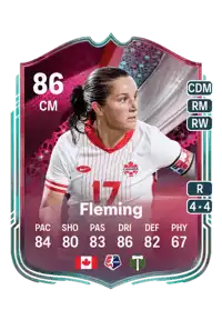 Jessie Fleming Festival of Football: Captains 86 Overall Rating
