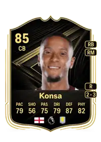 Ezri Konsa Team of the Week 85 Overall Rating