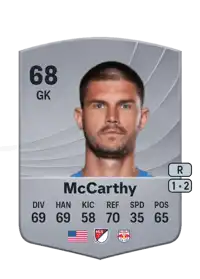John McCarthy Common 68 Overall Rating