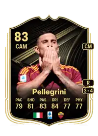 Lorenzo Pellegrini Team of the Week 83 Overall Rating