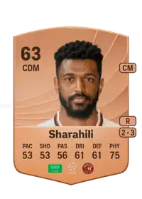 Riyadh Sharahili Common 63 Overall Rating