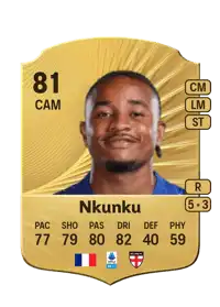 Christopher Nkunku Rare 81 Overall Rating