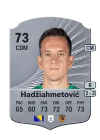 Amir Hadžiahmetović Rare 73 Overall Rating