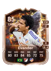 Evander Cornerstones 85 Overall Rating