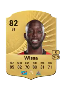 Yoane Wissa Rare 82 Overall Rating