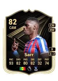 Ismaïla Sarr Team of the Week 82 Overall Rating