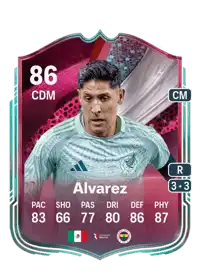 Edson Álvarez Festival of Football: Captains 86 Overall Rating