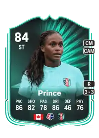 Nichelle Prince SQUAD FOUNDATIONS 84 Overall Rating
