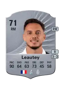 Antoine Leautey Rare 71 Overall Rating