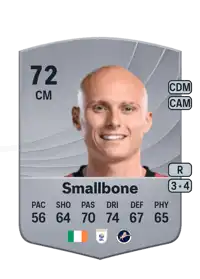 Will Smallbone Common 72 Overall Rating