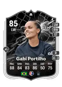 Gabi Portilho Showdown 85 Overall Rating