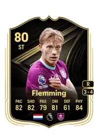 Zian Flemming Team of the Week 80 Overall Rating