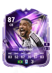 Bremer FC Pro Live 87 Overall Rating