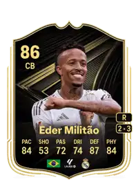 Éder Militão Team of the Week 86 Overall Rating