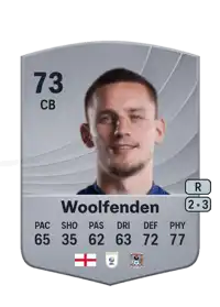 Luke Woolfenden Common 73 Overall Rating