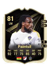 Joseph Paintsil Team of the Week 81 Overall Rating