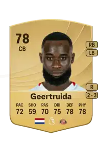 Lutsharel Geertruida Common 78 Overall Rating