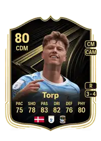 Victor Torp Team of the Week 80 Overall Rating
