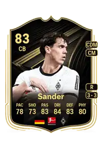 Philipp Sander Team of the Week 83 Overall Rating