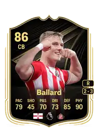 Daniel Ballard Team of the Week 86 Overall Rating