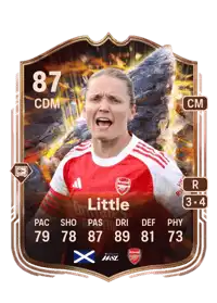 Kim Little Cornerstones 87 Overall Rating