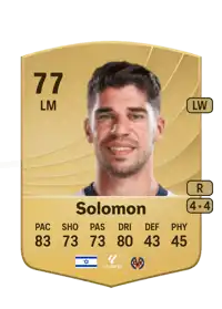 Manor Solomon Common 77 Overall Rating