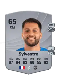 Eddy Sylvestre Common 65 Overall Rating