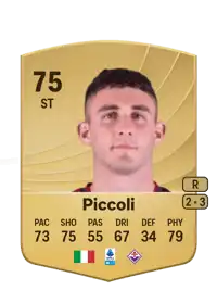 Roberto Piccoli Common 75 Overall Rating