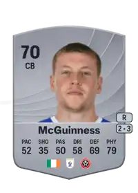 Mark McGuinness Common 70 Overall Rating