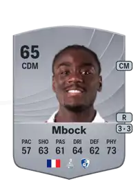 Hianga'a Mbock Common 65 Overall Rating