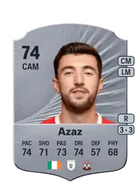 Finn Azaz Rare 74 Overall Rating