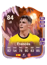 Francés Ultimate Scream 84 Overall Rating