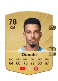 Azzedine Ounahi Common 76 Overall Rating