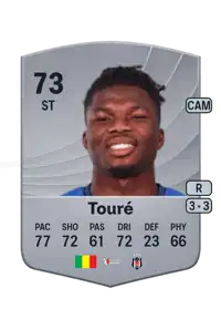 El Bilal Touré Common 73 Overall Rating