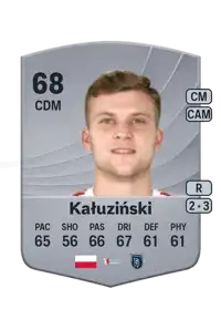 Jakub Kałuziński Common 68 Overall Rating