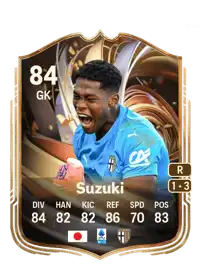 Zion Suzuki Ratings Reload 84 Overall Rating