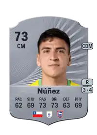 Marcelino Núñez Rare 73 Overall Rating